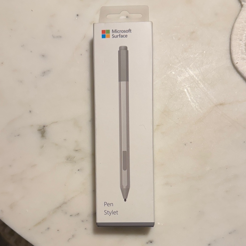 Microsoft Surface Pen Silver NEW NEVER OPENED!